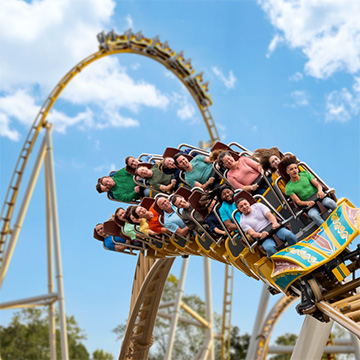 Best Thrill Rides & Roller Coasters at Busch Gardens - Virginia