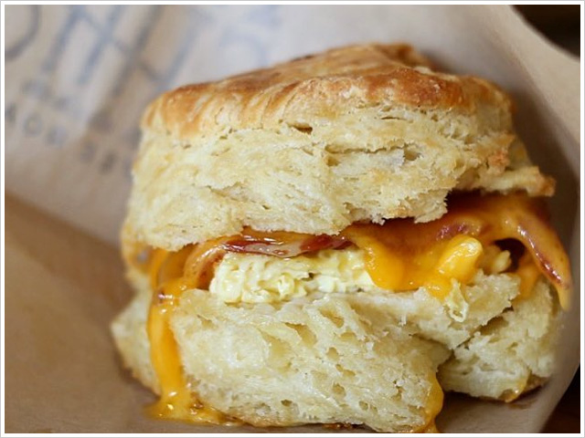 Three Ships Coffee Roasters Breakfast Sandwich