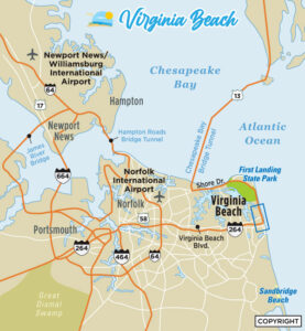 Map & Directions to Virginia Beach, Virginia | Visitors Guide