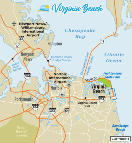 Map & Directions - Virginia Beach Bound