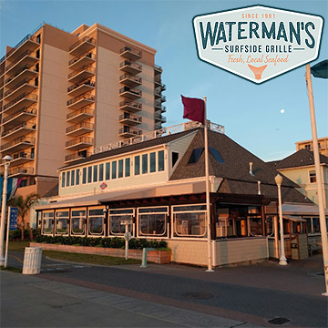Watermans Surfside Grill, Oceanfront Restaurant, Virginia Beach, VA