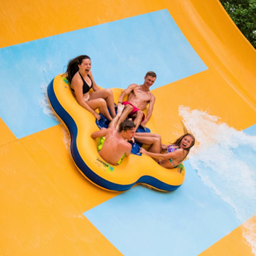 Colossal Curl at Water Country USA in Williamsburg, near Virginia Beach