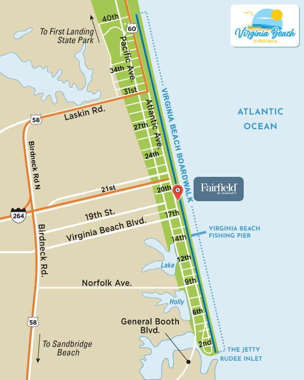 Fairfield Inn & Suites Virginia Beach Oceanfront Boardwalk Hotel