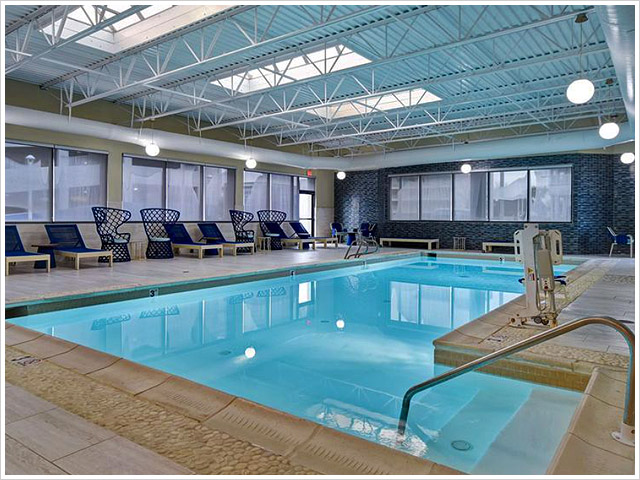Indoor Pool at DoubleTree by Hilton Virginia Beach Oceanfront South