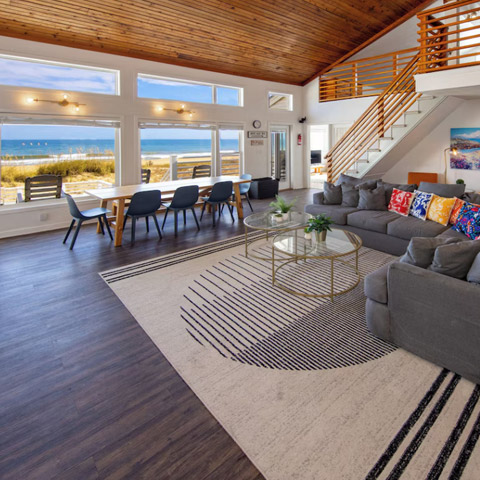 Oceanfront, Direct Beach Access w/ Pool – Sleeps 15